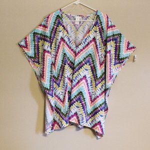 NWT Bar III Tie Dye Swimsuit Cover Up